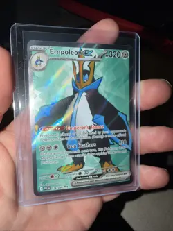 Empoleon EX 114/094 Me02: Phantasmal Flames Holo Pokemon Card - Image 1