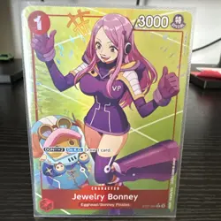 Jewelry Bonney (Alt Art Parallel) ST21-004 Starter Deck EX: Gear 5 Foil NM Card - Image 2