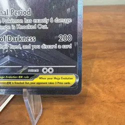 Pokemon Cards Mega Absol ex 180/132 Mega Evolution Special Illustration Rare NM - Image 4