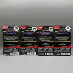 Pokemon TCG Phantasmal Flames Blister Packs With Promo Cards Coin Bundle of 4 - Image 2