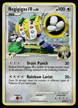 Pokemon Card - Regigigas FB Supreme Victors 9/147 Holo Rare - Image 1
