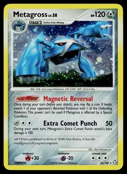 Pokemon Card - Metagross Legends Awakened 10/146 Holo Rare - Image 1