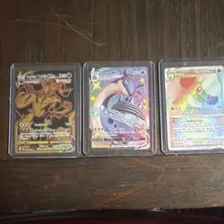 Pokemon Brilliant Stars Urshifu, Milotic, Whimsicott Vmax Holo Lot (3 cards) - Image 1