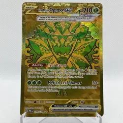 Teal Mask Ogerpon ex 177/131 Prismatic Evolutions Gold Hyper Rare Pokemon Card - Image 2