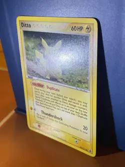 2005 Pokemon Card - Ditto (Pikachu) 63/113 - Vintage Ex Delta Species - Image 3