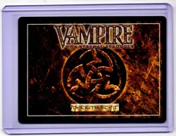 1995 ARIKA - VAMPIRE: THE ETERNAL STRUGGLE POWERFUL RARE TRADING CARD - Image 2