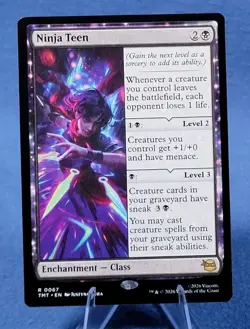 Ninja Teen 67 - NM - Teenage Mutant Ninja Turtles - MTG - Image 1