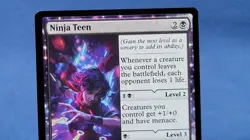 Ninja Teen 67 - NM - Teenage Mutant Ninja Turtles - MTG - Image 2