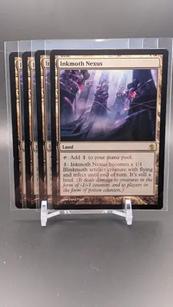 Inkmoth Nexus x4 Playset - Mirrodin Besieged LP MTG - Image 1