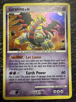 Pokemon Giratina TCG Platinum Holo Rare Card 9/127 - Image 1