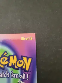 LP Charizard E6 of 12 Topps Movie Edition Black Logo Pokemon Card - Image 4