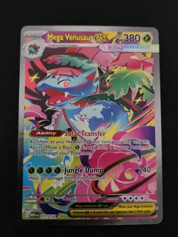 Pokemon TCG Mega Venusaur EX Card 177/132 - Image 1