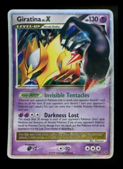 Giratina LV.X 124/127 Platinum 2009 Holo Rare Pokemon Card TCG - Image 1
