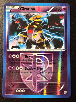 Giratina 62/135 BW Plasma Storm Pokemon Card Reverse Holo Foil Rare MP - Image 1