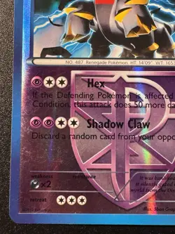 Giratina 62/135 BW Plasma Storm Pokemon Card Reverse Holo Foil Rare MP - Image 5