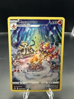 Pokemon Magmortar GG03/GG70 Crown Zenith Galarian Gallery Holo Ultra Rare C - Image 1
