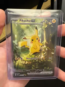Pokemon Pikachu ex Special Illustration Rare ME: Ascended Heroes 276/217 NM - Image 1