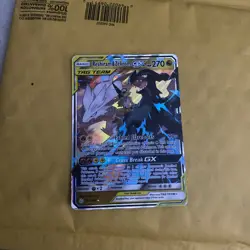 Pokemon Reshiram & Zekrom GX TAG TEAM Ultra Rare Holo 157/236 270 HP - Image 3