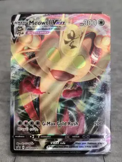 Meowth VMAX SWSH005 Pokemon TCG SWSH: Black Star Promo B3 - Image 1