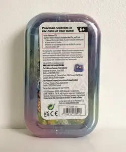 Pokemon TCG Scarlet & Violet Prismatic Evolutions Mini Tin - Flareon New Sealed - Image 2