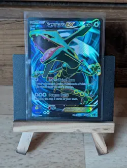 Pokemon TCG Rayquaza EX Full Art - Ultra Rare Roaring Skies 2015 104/108 LP - Image 1