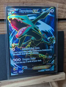 Pokemon TCG Rayquaza EX Full Art - Ultra Rare Roaring Skies 2015 104/108 LP - Image 5