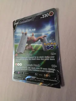 Pokemon TCG Conkeldurr V (Alternate Full Art) 074/078 -Pokemon GO-Near Mint Holo - Image 4
