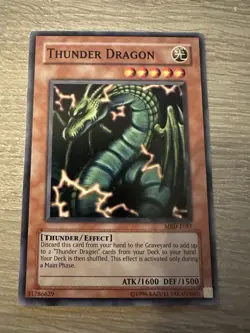 Yugioh Thunder Dragon Common MRD-E097 LP - Image 1