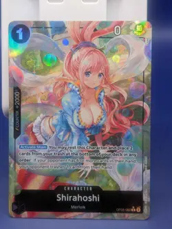 Shirahoshi OP05-082 Alternate Art Premium Booster (PRB-01) One Piece TCG - Image 1