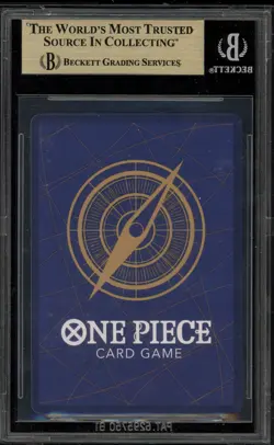 One Piece CCG Dracule Mihawk Treasure Cup 2024 Top 8 Prize Promo OP01-070 BGS 10 - Image 2