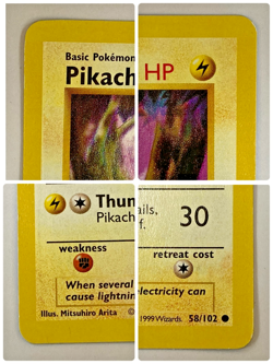 Auth Pokemon Card PIKACHU 58/102 English from Japan - Image 4