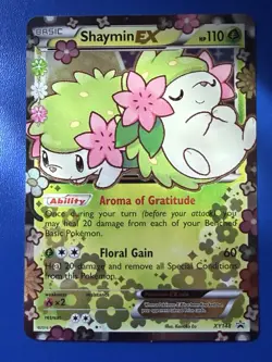 Pokemon Shaymin EX XY148 XY Black Star Promo Black Star 2016 Card - Image 1