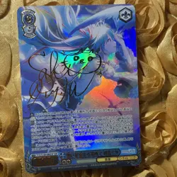 Hatsune Miku Diva BW Goddess Waifu Anime Holo Card SIGNATURE Star - Image 1