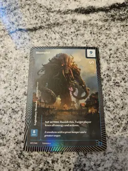 Wonders of The First Epic Rare CLASSIC FOIL Blauzophel 077/401 TCG Card - Image 1