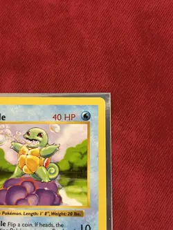 Pokemon TCG 1st Edition Shadowless Squirtle 63/102 NM/BETTER - Image 3