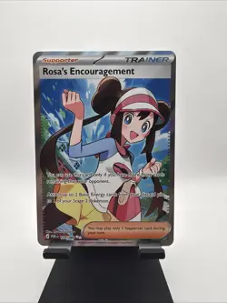 2026 Pokemon TCG Rosa's Encouragement 114/088 Me03: Perfect Order Holo Near Mint - Image 1