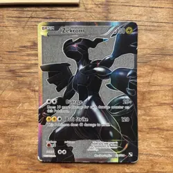 Pokemon TCG Zekrom 114/114 Black & White Ultra Rare Full Art 130HP English - Image 1