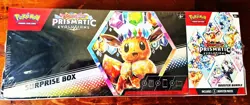 Pokemon Prismatic Evolutions Surprise Box/Booster Sam's Club Bundle (Lot Of 3) - Image 2