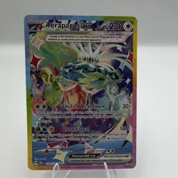 Pokemon Terapagos ex Sv: Prismatic Evolutions 169/131 Full Art Holo Basic HP 230 - Image 1