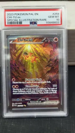 2023 CHI-YU EX SPECIAL ILLUSTRATION RARE SIR PALDEA EVOLVED POKEMON PSA 10 #259 - Image 3