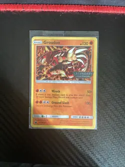 Pokemon Groudon 81/168 Holo SEALED - Legendary Pokemon Stamp GameStop Promo - Image 1