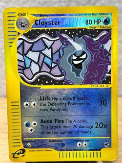 Expedition Base Set Cloyster 42/165 Rare Pokemon Reverse Holo MP - Image 1