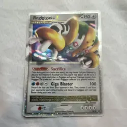 Pokemon Regigigas LV.X DP30 Diamond & Pearl Promo Holo Rare 150 HP Card 2008 - Image 1