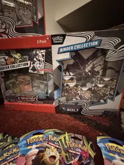 Pokemon Black Bolt Binder & Poster Collection - Image 1