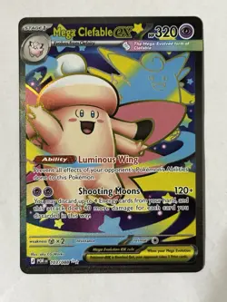 Pokemon TCG Mega Clefable EX 103/88 English Perfect Order Mega Evolutions - Image 1