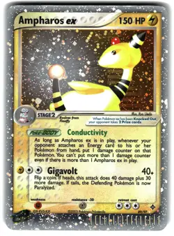 Ampharos ex Holo MP 89/97 Pokemon Dragon - Image 1