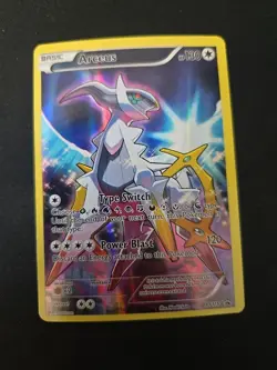 Pokemon Arceus Black Star Promo XY116 Holo EN Lightly Played!!! - Image 1
