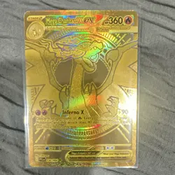 Pokemon Mega Charizard X EX Full Art Holo 360 HP Mega Hyper Rare 130/094 - Image 1