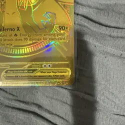 Pokemon Mega Charizard X EX Full Art Holo 360 HP Mega Hyper Rare 130/094 - Image 4
