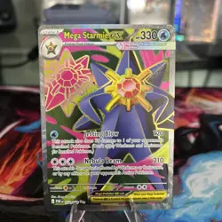 Pokemon TCG: Perfect Order Mega Starmie EX 102/088 Full Art Ulta Rare - Image 1